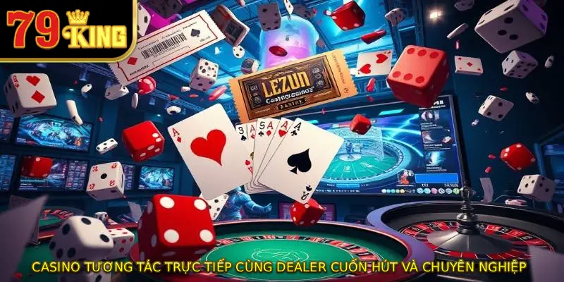 Casino tương tác trực tiếp cùng dealer cuốn hút và chuyên nghiệp